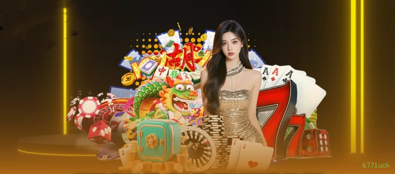 Plataforma completa da 677luck com todos os jogos